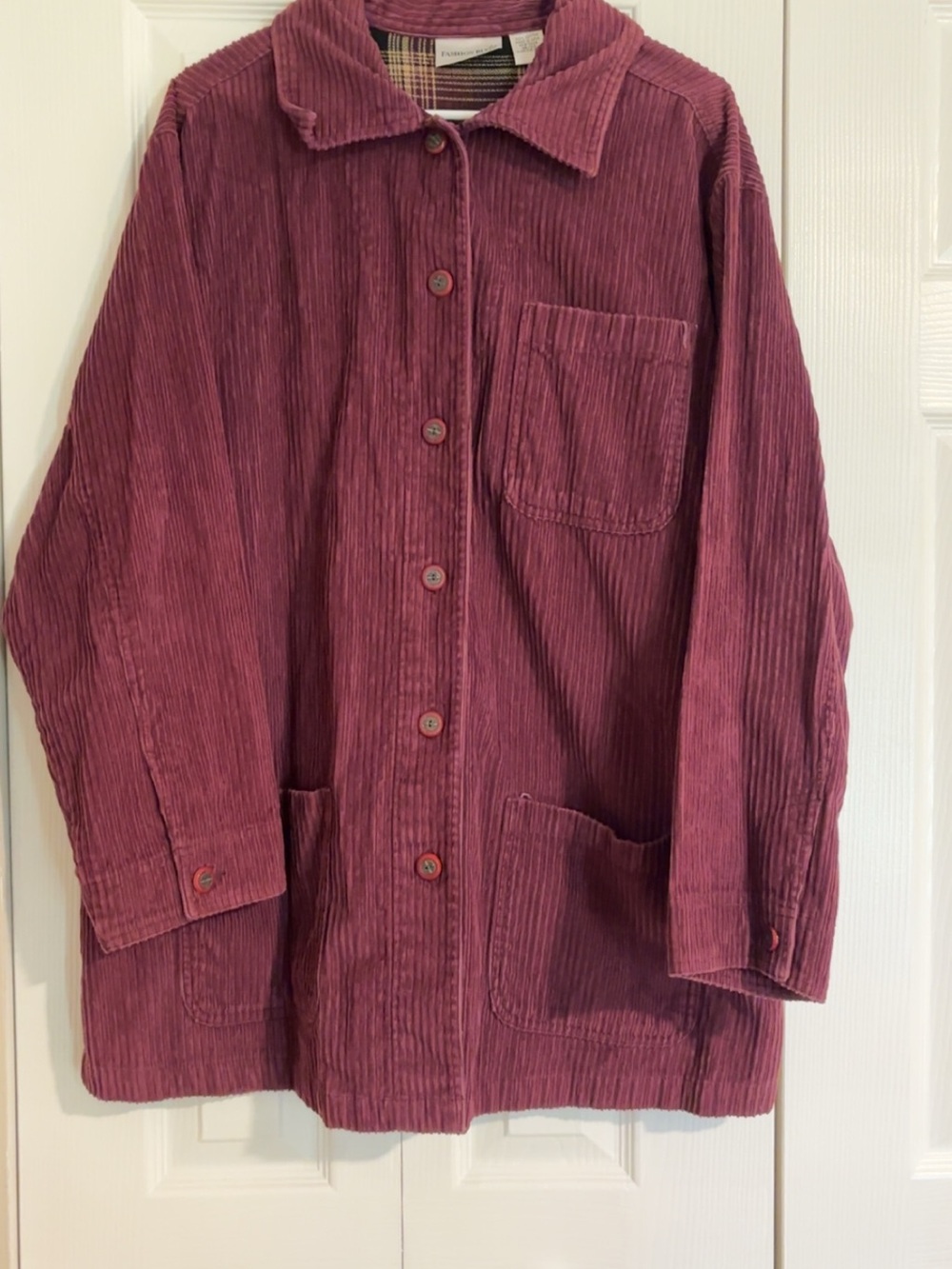 Fashion Bug Vintage Corduroy Chore Jacket size 18/20